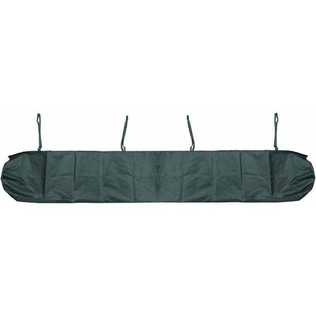 Sac de Protection pour Auvent, Housse de Protection Anti-Poussière 4m pour Auvent de Patio Gris, Protection Hivernale Imperméable Vert