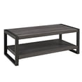 thumbnail image 3 of The angelo HOME Collection 2 Piece Rustic Modern Coffee Table and End Table Set in Charcoal, 3 of 8