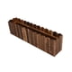 thumbnail image 4 of Maceta de madera maciza, caja de madera, caja rectangular para plantar verduras al aire libre, hogar Pequeño, 4 of 8