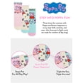 thumbnail image 3 of Peppa Pig 3 Pack Socks Girls Multicolor Sizes 1-8, 3 of 6