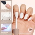 thumbnail image 4 of Esmalte de uñas en gel GAOY White, 16 ml, remoja y cura con luz UV, 4 of 6