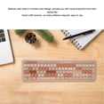 thumbnail image 3 of Wireless Keyboard Set, 2.4GHz Auto Sleep Keyboard Mouse Combo 110 Keys  for Family, 3 of 7