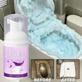 thumbnail image 4 of 50ml Toilet Foam Cleaner Set Powerful Limescale Stain Remover Deodorizer With Sponge Brush, 4 of 6