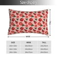thumbnail image 2 of Salouo Tomatoes Pattern Pillow Cases,1PC Pillow Covers with Envelope Closure Decorative Pillow Case for Bed Couch,Pillows Not Included-20"x30", 2 of 6