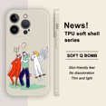 thumbnail image 1 of Obtenga la combinación perfecta de protección y estilo con esta innovadora funda para iPhone con estampado de dibujos animados, 1 of 4