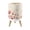 Color 2, variant on Small Trash Can with Lid Tropical Beach Clear Turquoise Water Soft Waves coastal 1.8 Gallon Dog Proof Trash Can Round Garbage Can Waste Bin Wastebasket for Bathroom Bedroom Living Room