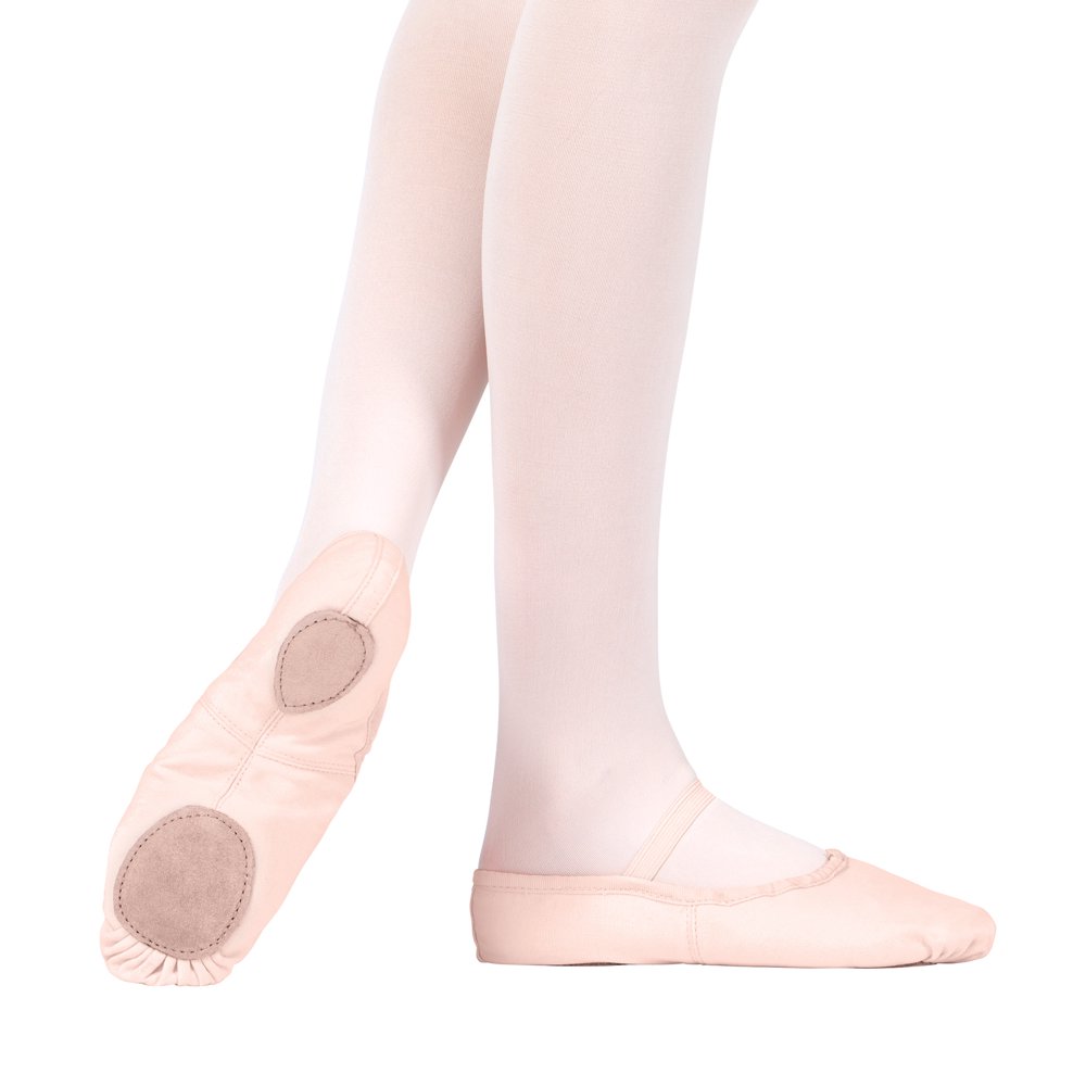 black canvas ballet pumps