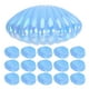 thumbnail image 5 of 24 cajas de plástico con forma de concha perlada para dulces, recuerdos de boda, joyas, decoraciones para fiestas con temática oceánica, 5 of 8