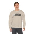 thumbnail image 6 of Albanian Sweatshirt Gifts Crew Neck Shirt Long Sleeve Unisex, 6 of 7