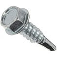 thumbnail image 2 of Hillman Fasteners 41642 12 x 0.75 in. Zinc Hex Washer Head Self Drilling Screws - Pack of 50, 2 of 2