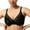 Black-New, variant on HSIA Women's Full Coverage Back Fat Underwire Unlined Bras,Balsam Blue,44D