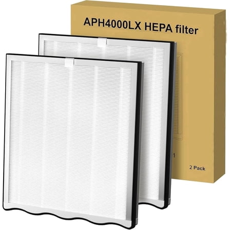 KNKA Pro Air Purifier Replacement Filter for KNKA Pro Air Purifier Coverage Area up to 3500 Sq.ft, 2 Pack