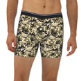 thumbnail image 2 of Men'S Boxer Briefs, Green Black Camouflage Soft And Breathable Mens Underwear Boxer Briefs With Widen Waist, 2 of 2