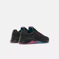 thumbnail image 4 of Reebok Unisex Nano X4 Training Shoes, Black/Bold Cyan/Laser Pink, Men Size's 12/ Women's Size 13.5, 4 of 9