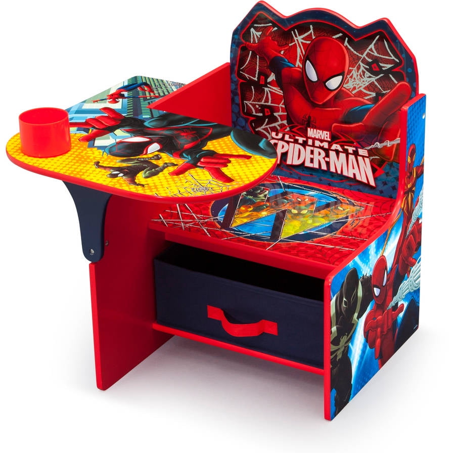 Marvel SpiderMan Chair Desk with Storage Bin by Delta