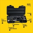 thumbnail image 2 of Juego De Dados Mando 3/8pLG 20 Pz Stanley, 2 of 5