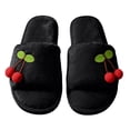 thumbnail image 5 of Wensltd Women Slide Slippers Soft Flat Sole Indoor Daily Slippers Wide Width For Bedroom Solid Color, 5 of 6