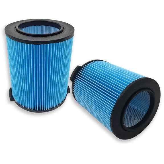 PUREBURG VF5000 Replacement Filter Compatible with Ridgid 5-16 Gallon Wet & Dry Vacs WD1450 WD0970 WD1270 WD09700 WD06700 WD1680 WD1851 RV2400A, 2-Pack