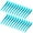Bright Blue, variant on 24 Packs Duck Bill Clips, 3.35 Inches Rustproof Metal Alligator Curl Clips with Holes for Hair Styling, Hair Coloring, Purple