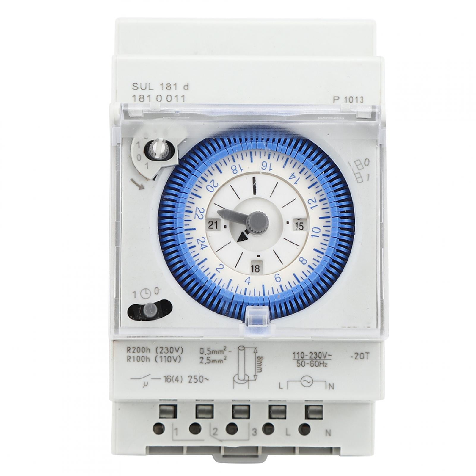 TH CHOICE 120 Volt 24 Hour Programmable Single Outlet Analog Timer Hydroponics 