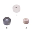 thumbnail image 3 of 3Pcs PVC Sealing Strip Self-Adhesive 3.2m Edge Corner Line Protector Waterproof Anti-Mildew Bathtub Corner Tapes Kitchen Shower Floor Pink, 3 of 9