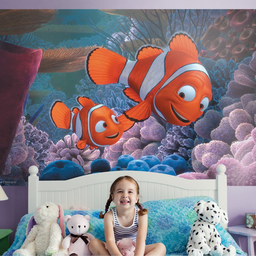 Fathead Finding Nemo Mural Huge Officially Licensed Disney Removable