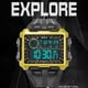 thumbnail image 3 of Reloj deportivo al aire libre para hombre, luminoso, resistente al agua, pantalla electrónica, reloj de pulsera Digital YUNYI BRAND Deportes, 3 of 8