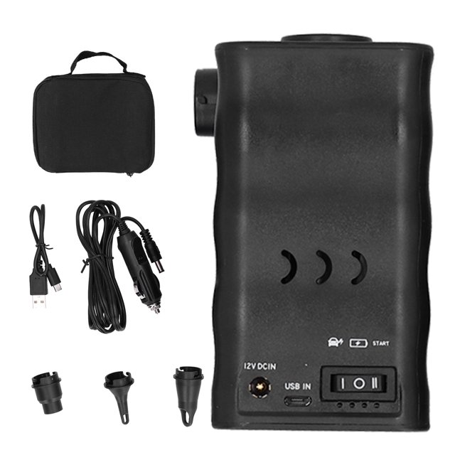 Bomba de aire portátil y multifuncional para juguetes acuáticos Inflador de neumáticos inalámbrico USB