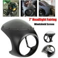 thumbnail image 2 of 7 Inch Motorcycle Front Headlight Cover RetroAnti-fall Fairing Modification Accessories, 2 of 9