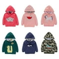 thumbnail image 4 of URMAGIC Baby Boys Girls Cotton Cartoon Zip Jacket Outerwear Hoodie Sweatshirt 9-36M, 4 of 5