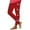 Red, variant on Women's Valentine's Day Printed Tight Pants Stretchy Casual Hip Lifting Daily Wear Yoga Workout Leggings Black S