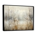 thumbnail image 3 of Designart "Winter Meadow View A Scene of Calmness II" Oversized Landscapes Framed Wall Art - Traditional Grey Meadow Bedroom Framed Canvas Wall Art, 3 of 7