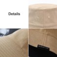 thumbnail image 3 of Sombrero de verano para mujer con circunferencia de cabeza de 56-58 cm que cubre el rostro, sombrero de pescador, protector solar, sombrilla, sombrero de lavabo, 3 of 5