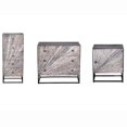 thumbnail image 1 of Progressive Furniture A234-69 Table de Chevet Layover, Écorce Grise & Fer, 1 of 1