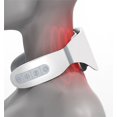 thumbnail image 3 of Masajeador de cuello portátil Alivio del dolor Masajeador cervical Pulso inalámbrico inteligente para aliviar el dolor de cuello Relajarse, 6 modos de masaje, función de calefacción, 3 of 5