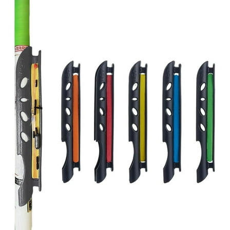 20Pcs Tenkara Line Keeper Fishing Rod Bobbin Winder Fishing Rod Attaching Line Holder Bobbin Feet Hand Winder Fishing Maintenance Tools Clip on Rod Fishing Tackle 1bag