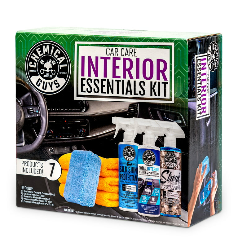 Interior Essentials Detailing Kit (6 Piece) - All-in-one Interior Car –  ADVANCED SOLUTIONS DISPLAY