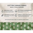 thumbnail image 5 of Soimoi Cotton Canvas | 56" Wide, Sold by The Yard | Leaves Pattern - Green | Durable Medium Weight Fabric for Bags, Curtains, Crafts & Dcor, 5 of 7