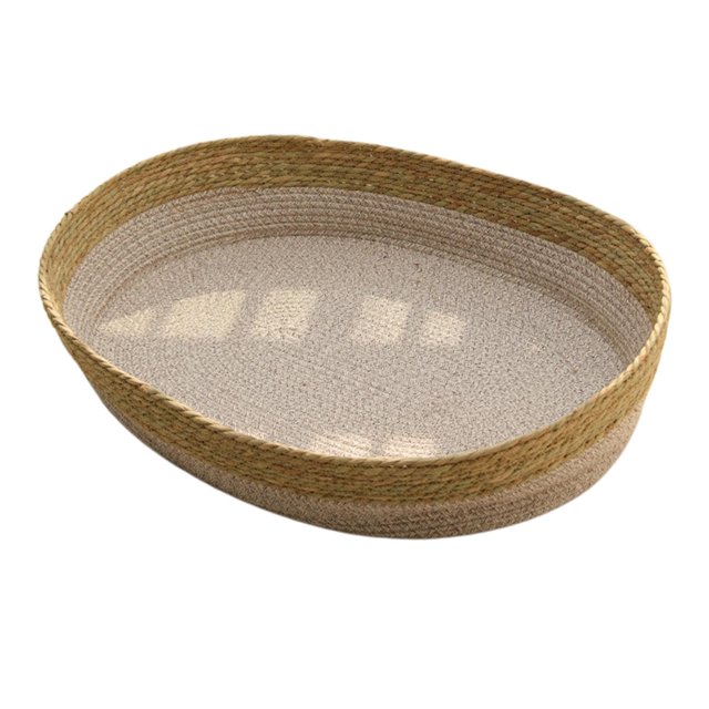 Cesta para cama de gato Yuyangstore perrera duradera almohadilla para rascar tejida L