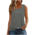 thumbnail image 1 of Liquidation! Hauts Grande Taille pour Femmes, Blouse à Manches Courtes d'Été pour Femmes, Mode Décontractée Imprimée Confortable avec Poche et Boutons T-Shirt, 1 of 5