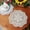 beige, variant on 2pcs Handmade Crochet Cotton Lace Round Table Placemats Doilies Doily Coasters 30cm