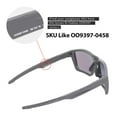 thumbnail image 2 of Walleva Fire Red Non-Polarized Replacement Lenses for Oakley Targetline Sunglasses, 2 of 5