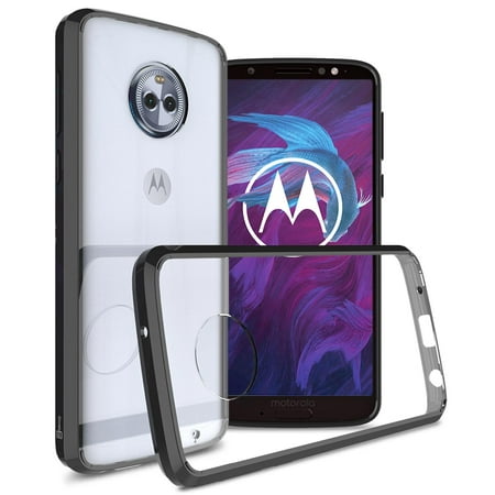 CoverON Motorola Moto G6 Plus Case, ClearGuard Series Clear Hard Phone Cover