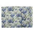 thumbnail image 2 of S4Sassy Blue Leaves & Magnolia Floral Washable Placemats & Napkins Table Decor Dining Mats, 2 of 3