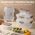 thumbnail image 4 of Darzheoy 3 PCS Food Storage Containers with Lids, Plastic Food Containers for Pantry & Kitchen Storage and Organization, BPA-Free, Leak Proof, Reusable, 4 of 9