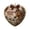 Horse, variant on syligr Heart Christmas Lamb Ornaments for Tree Decor, Forest Animal Hanging Decor for Mantel Window Wreath, Vintage Christmas Pendant with Paild Bow for Home, Holiday Party Decor Gift, 3.15"