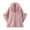 Pink jacket for women #7, variant on Xinoom Women Herringbone Knit Cape Poncho, Oversized Faux Fur Lapel Collar Shawl Wrap with Buckle Fastener, Warm Fleece‑Lined Winter Layering Outerwear Black,Free Size