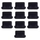 thumbnail image 3 of 10 tapones antipolvo USB C fáciles de usar de silicona suave, no destructivos, tipo C, antipolvo Negro, 3 of 9