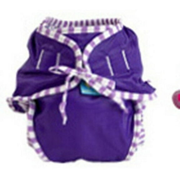 Kushies Reusable Swim Diaper (Large, Purple)