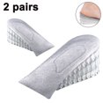 thumbnail image 1 of Paires d'Insertions pour Rehaussement de Talon, Semelle Rehaussante Invisible, Sillicone, Semelles de Soutien du Talon à 3 Couches, Coussinets de Chaussures à Hauteur Réglable, Coussinet pour Chaussures, 1 of 8